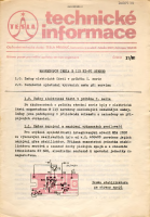 Tesla b113 - Technicke informace 1981 